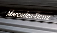 Накладки на пороги (A1666801804) для Mercedes Benz
